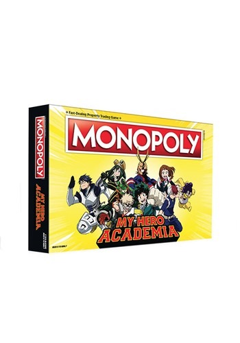 The MONOPOLY My Hero Academia Board Game