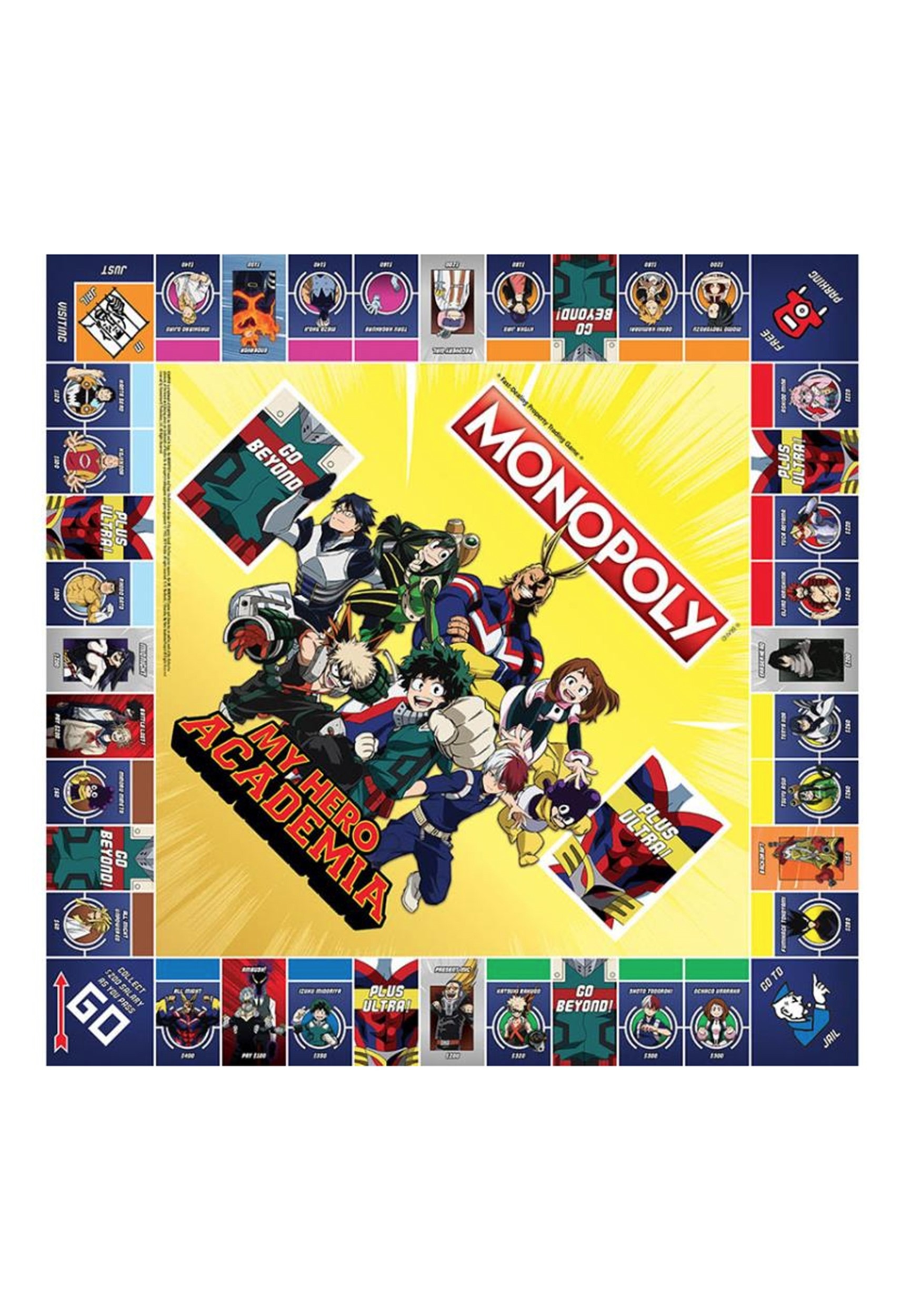 Monopoly My Hero Academia Board Game