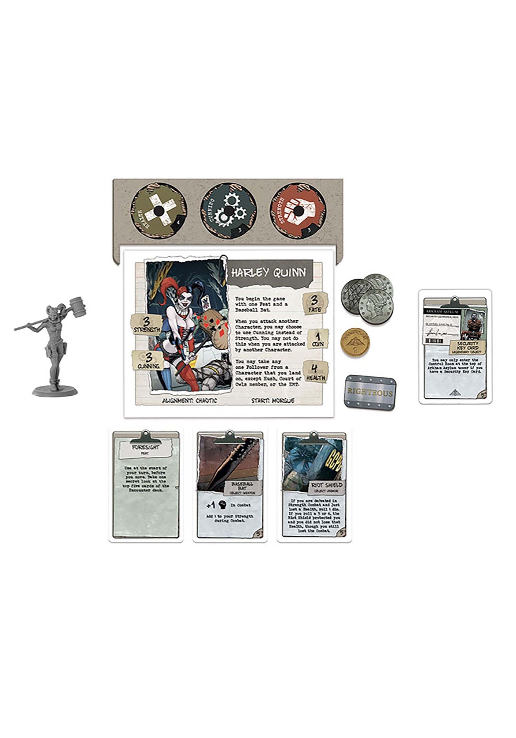 TALISMAN Batman Board Game And Accessories