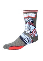 Adult Captain America Navy/Gray 2-Pack Casual Crew Alt 2