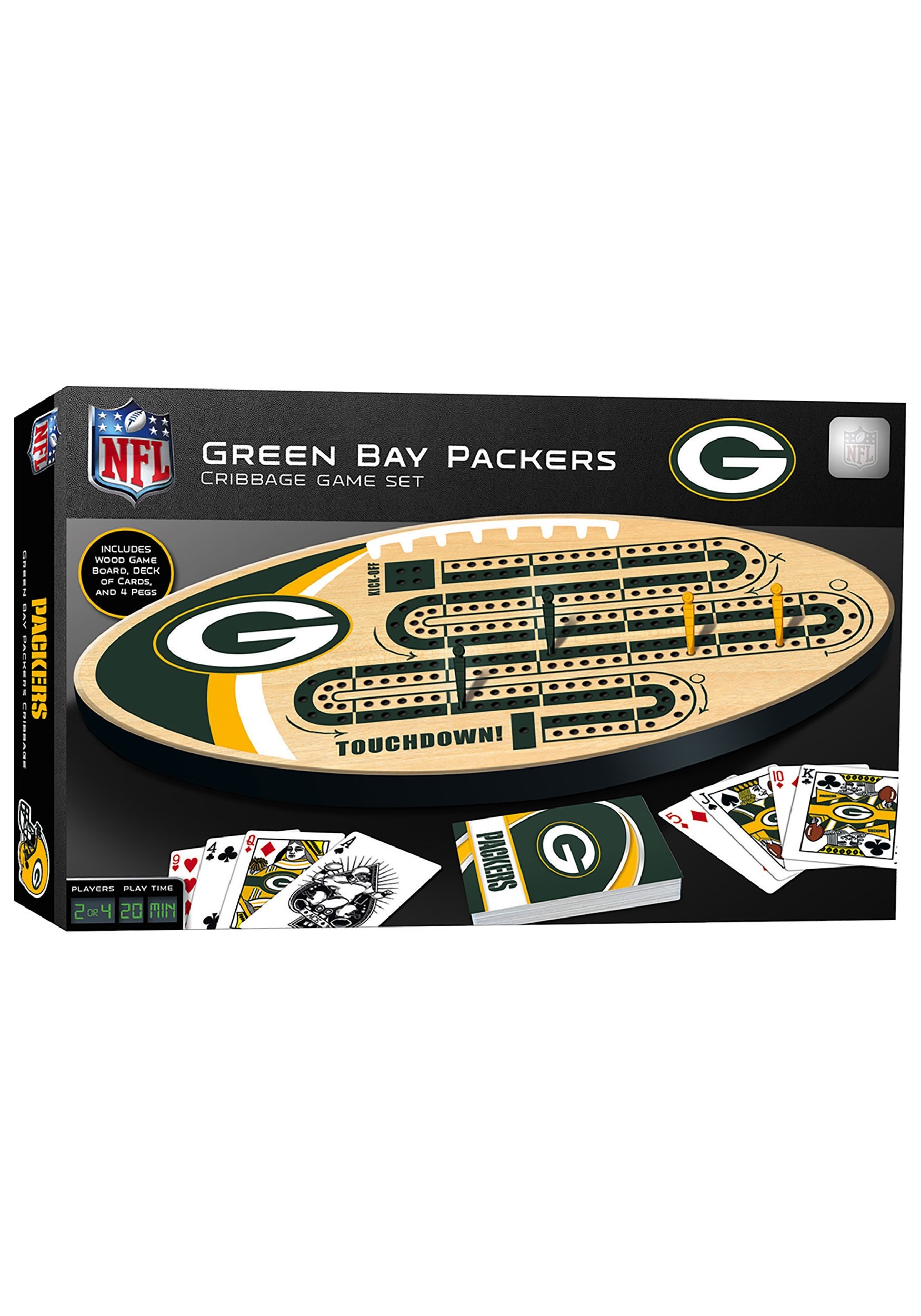 Green Bay Packers NFL Cribbage Set