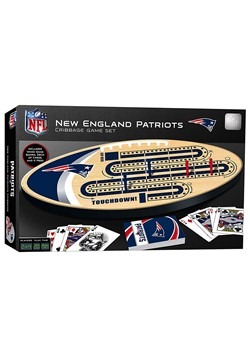 NFL New England Patriots Cribbage Board Set