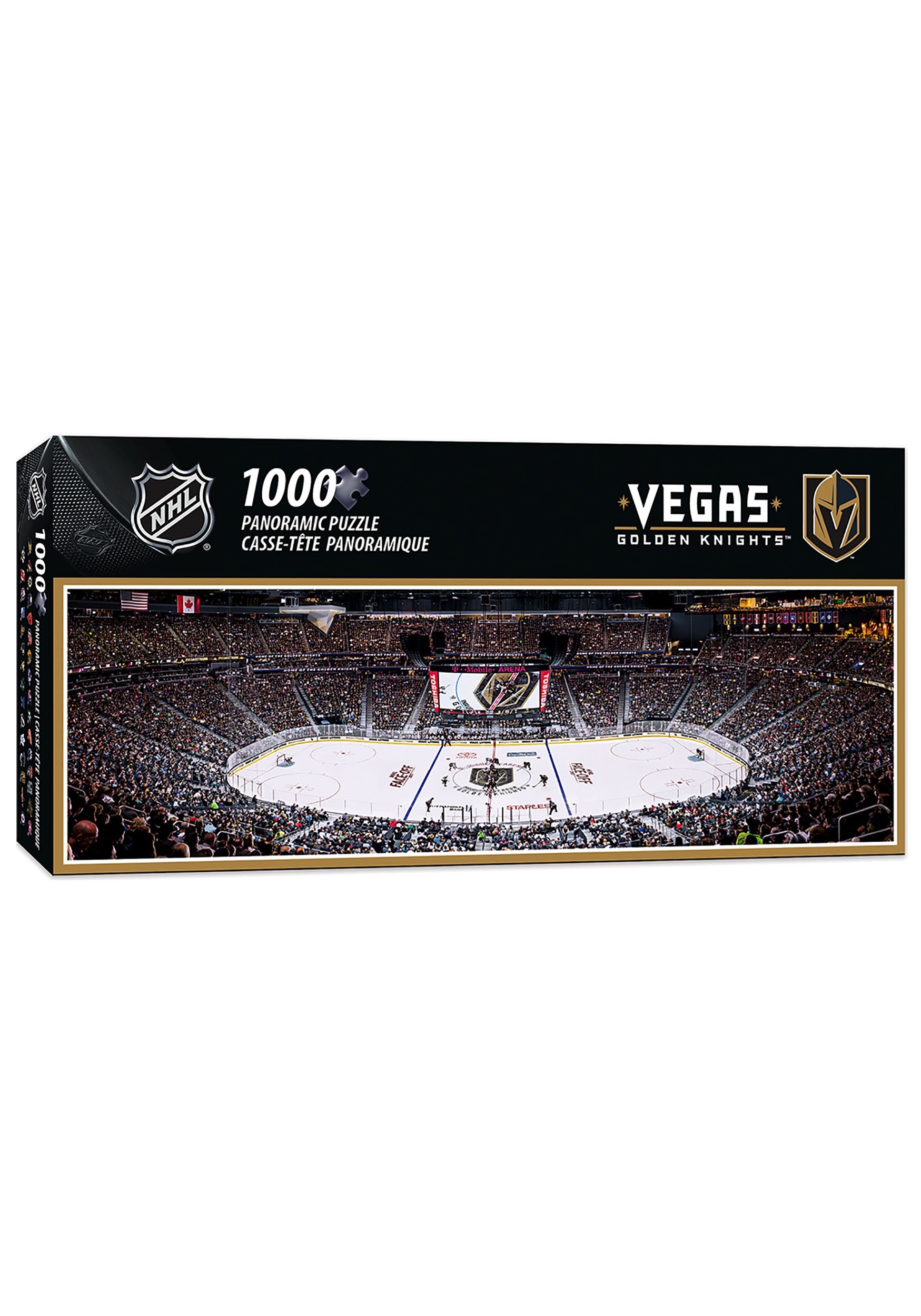 1000 Piece NHL Vegas Golden Knights Panoramic Puzzle