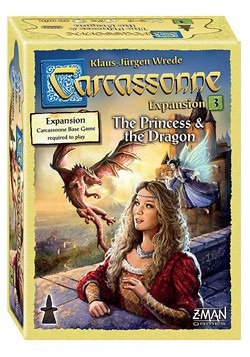 Carcassonne: Expansion 3- The Princess and the Dragon