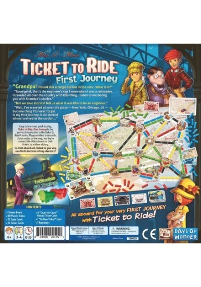 ticket to ride first journey board game