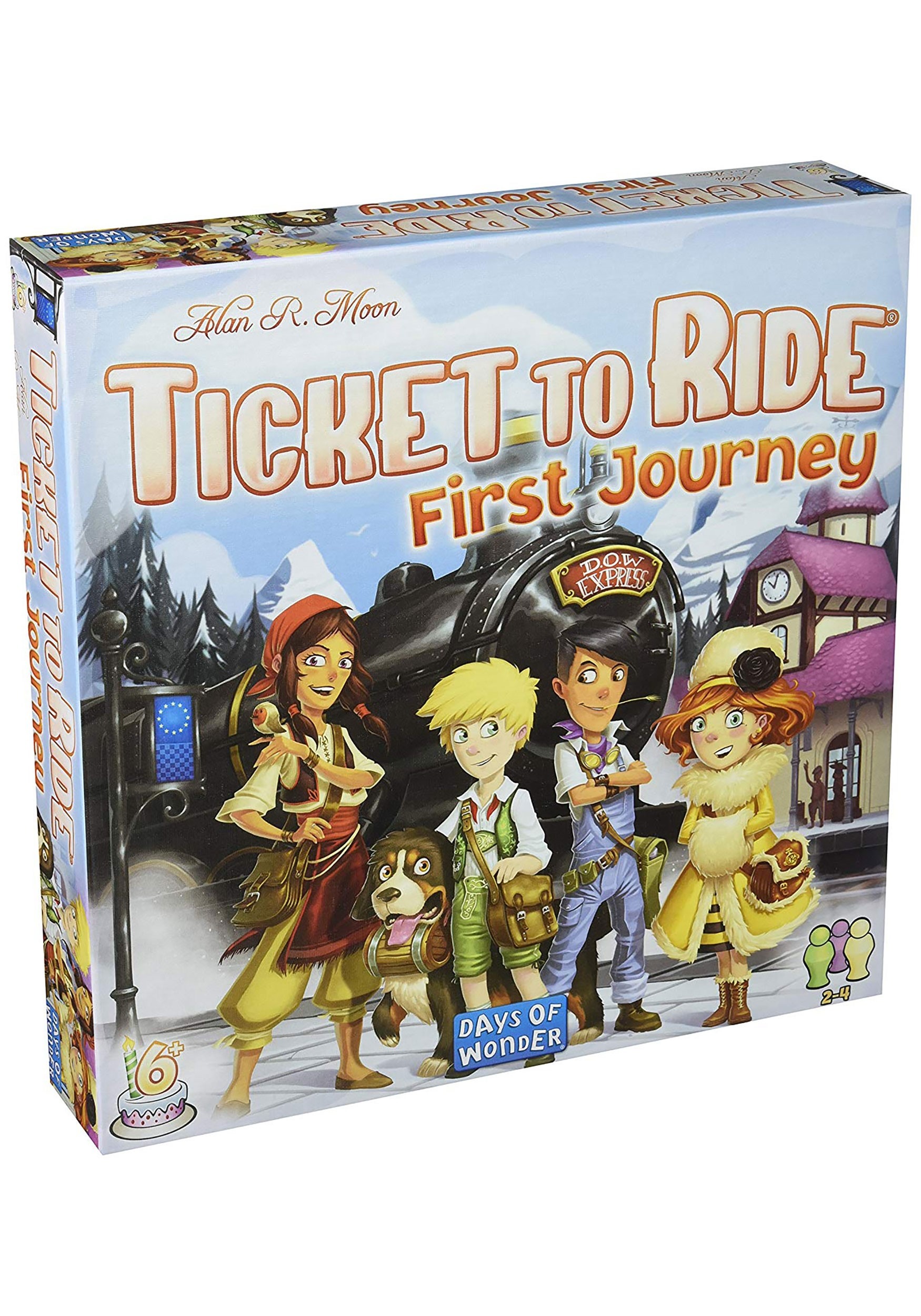 Ticket to Ride Europe: First Journey Board Game