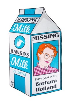 Barb Milk Carton Stranger Things Beach Blanket