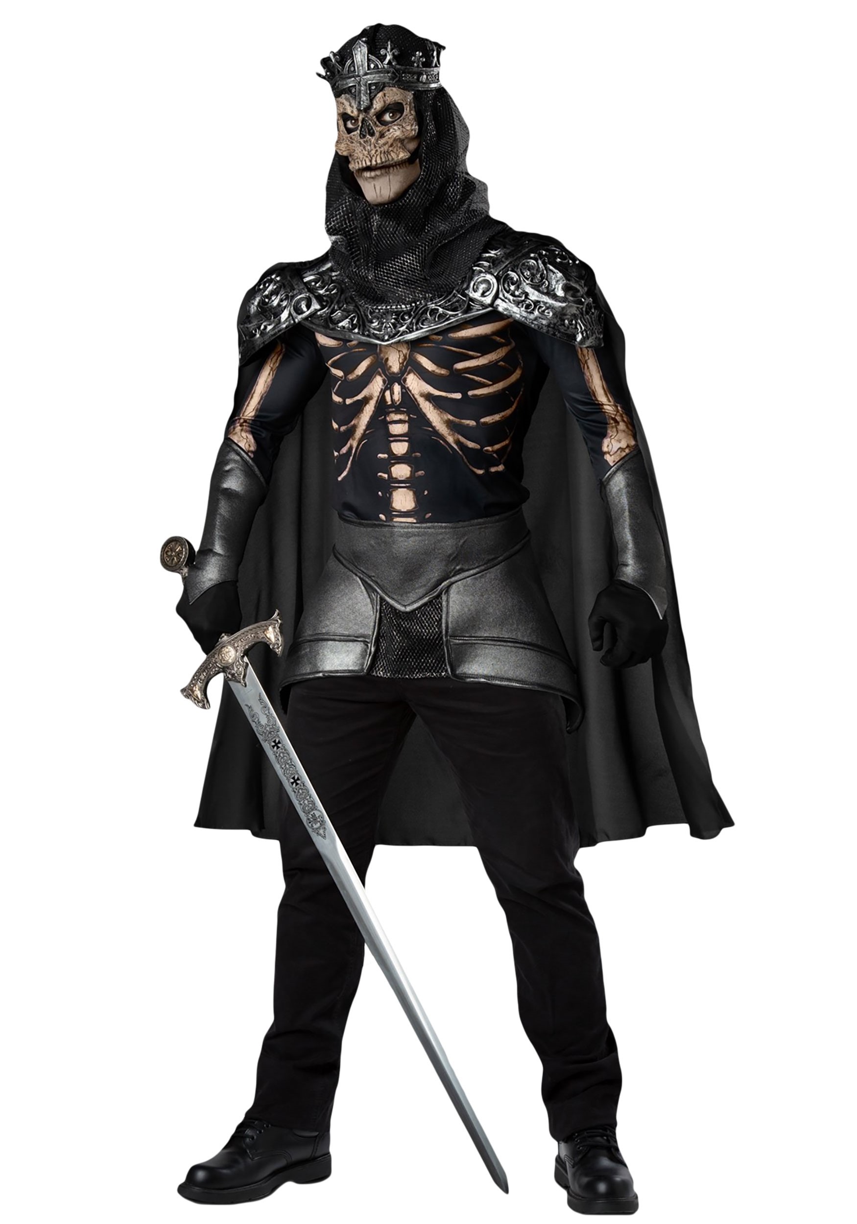 Skeleton King Mens Costume
