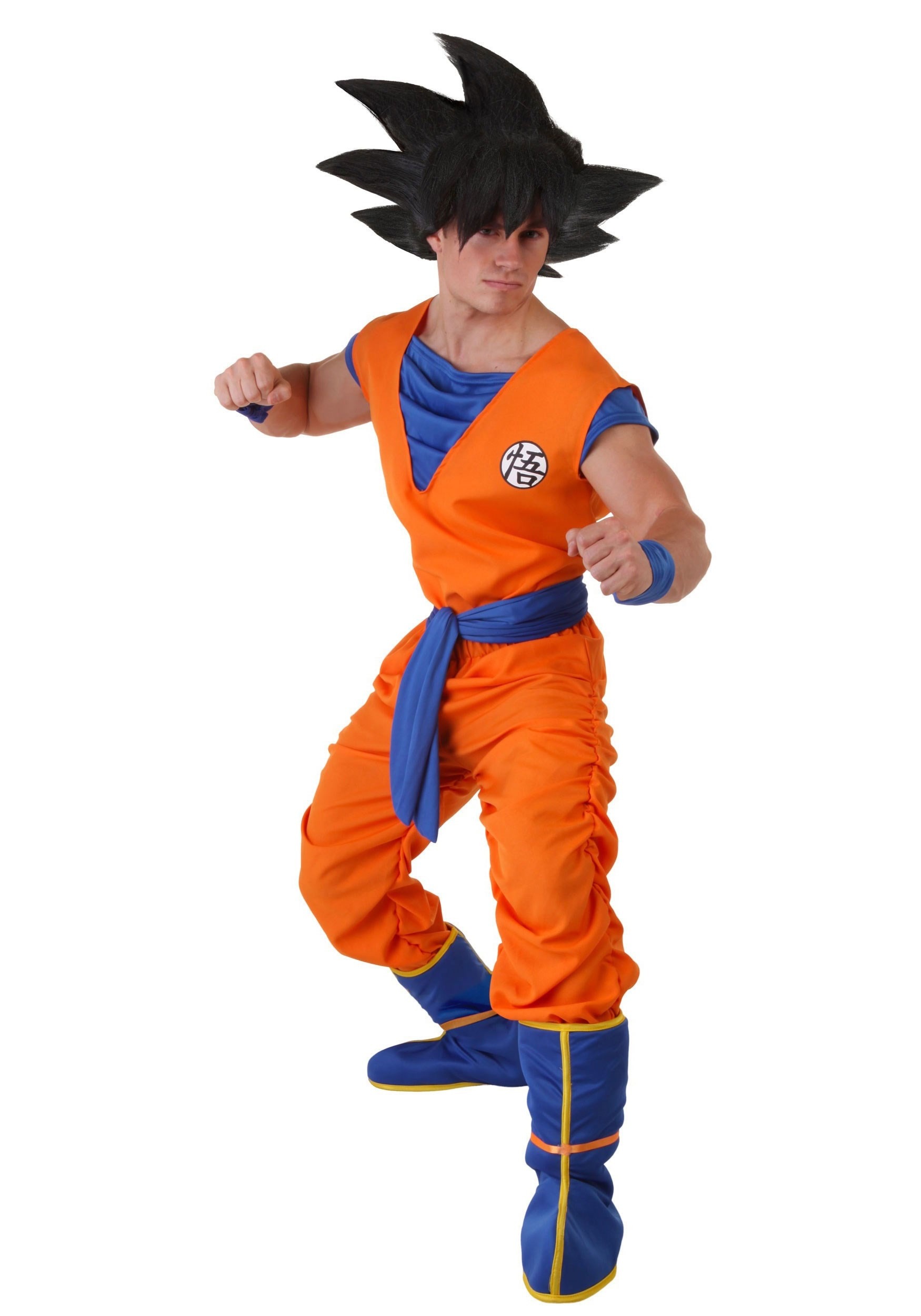 Photos - Fancy Dress Dragon FUN Costumes  Ball Z Goku Plus Size Costume Blue/Orange DBZ2210P 