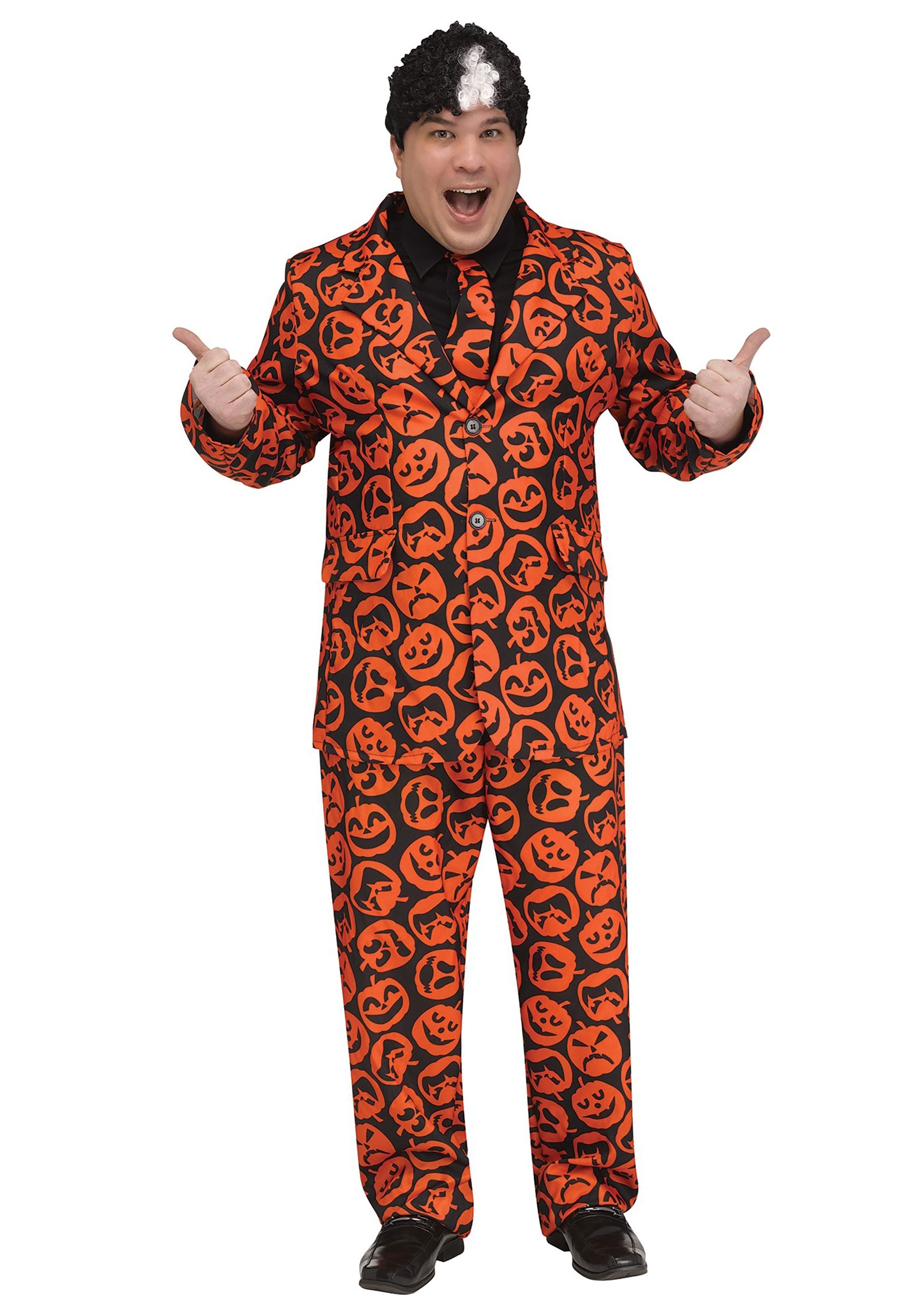 Saturday Night Live Plus Size David S. Pumpkin Costume For Adults