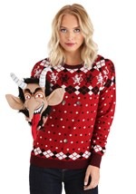 Adult 3D Krampus Ugly Christmas Sweater