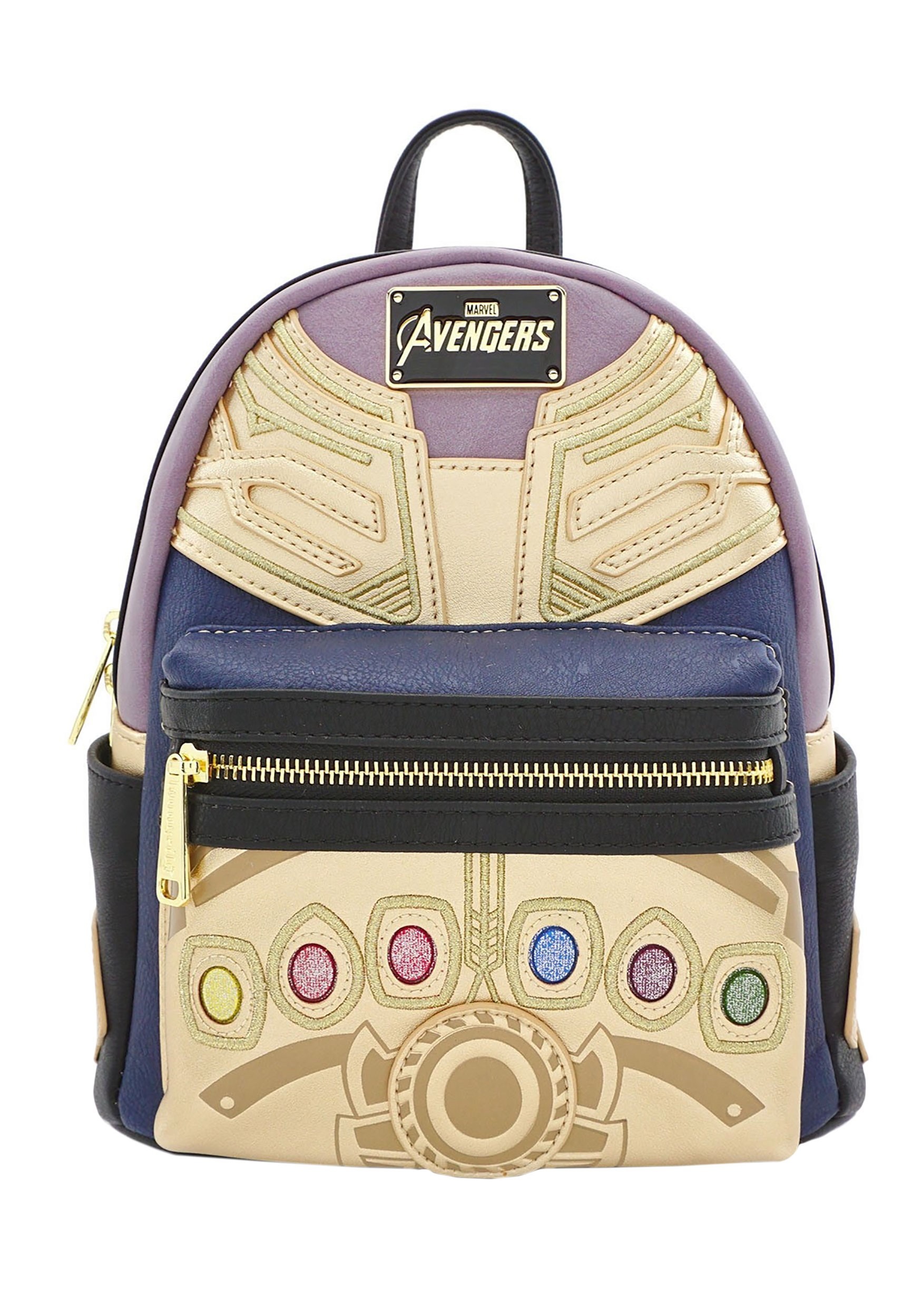 Loungefly Marvel Avengers Thanos Faux Leather Mini Backpack
