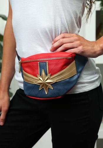 Loungefly Captain Marvel Faux Leather Fannypack-1