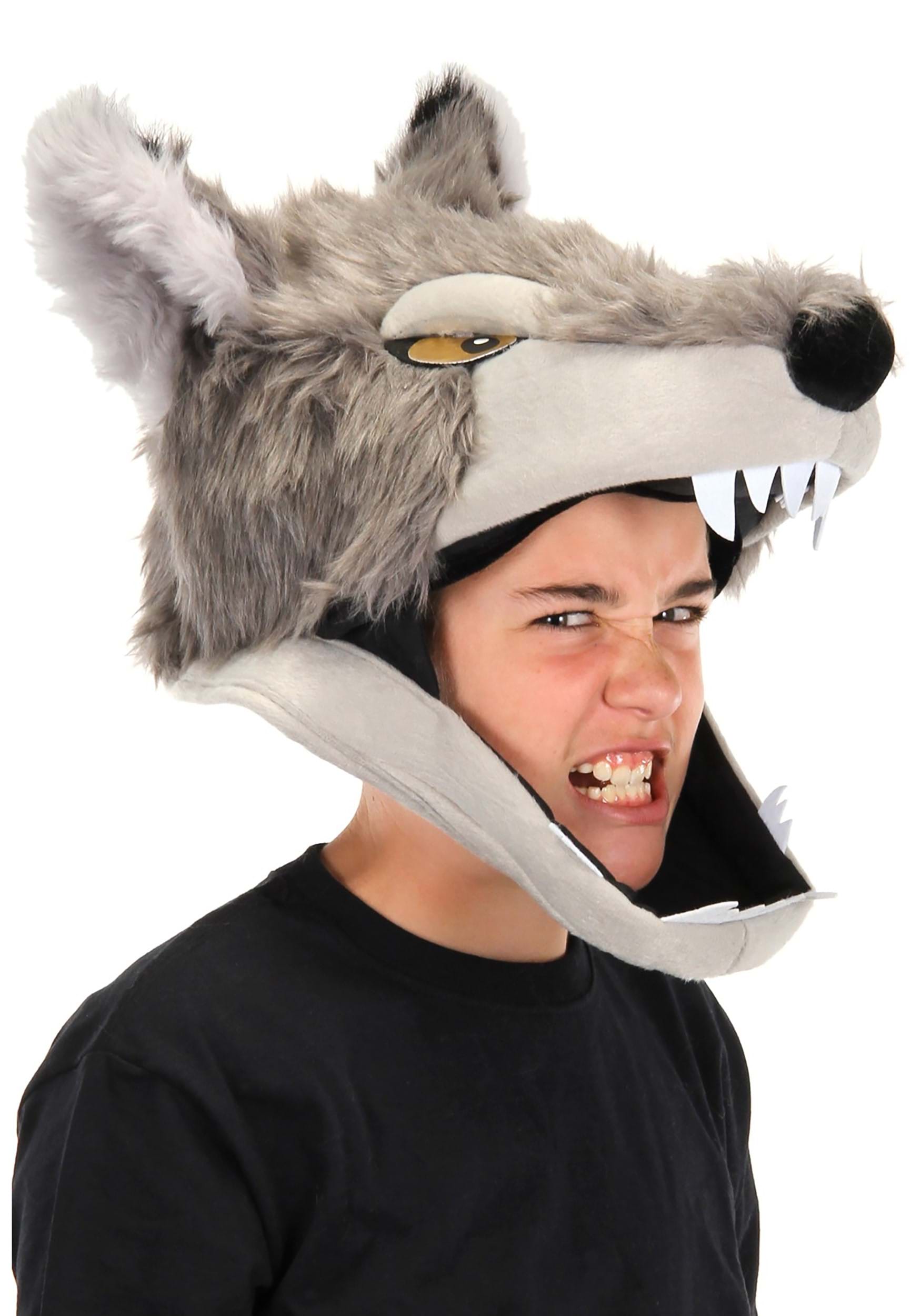 Jawesome Wolf Costume Hat