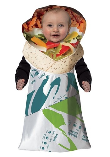 Taco Bell Infant 7 Layer Burrito Bunting Costume