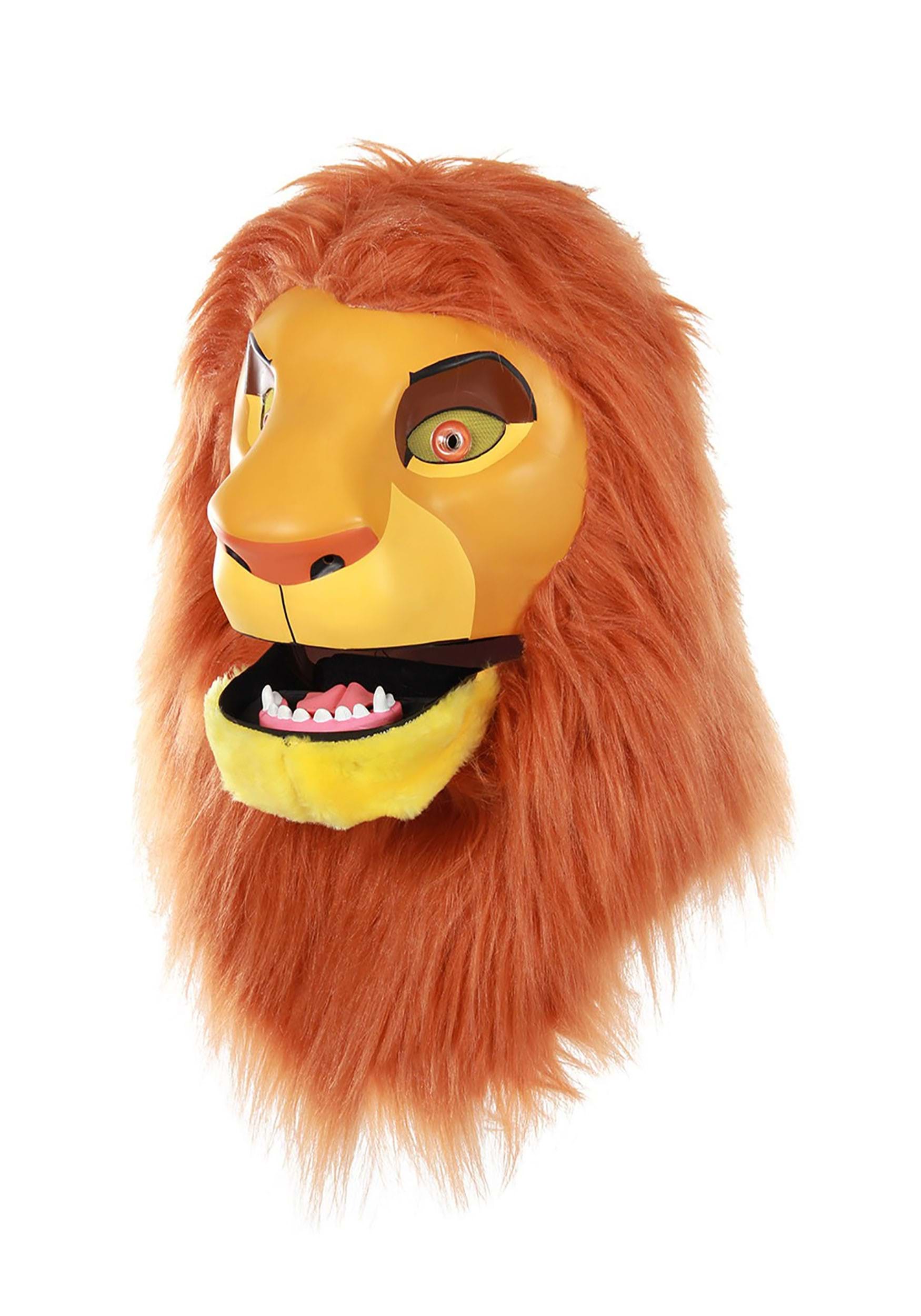 The Lion King Simba Disney Mouth Mover Mask