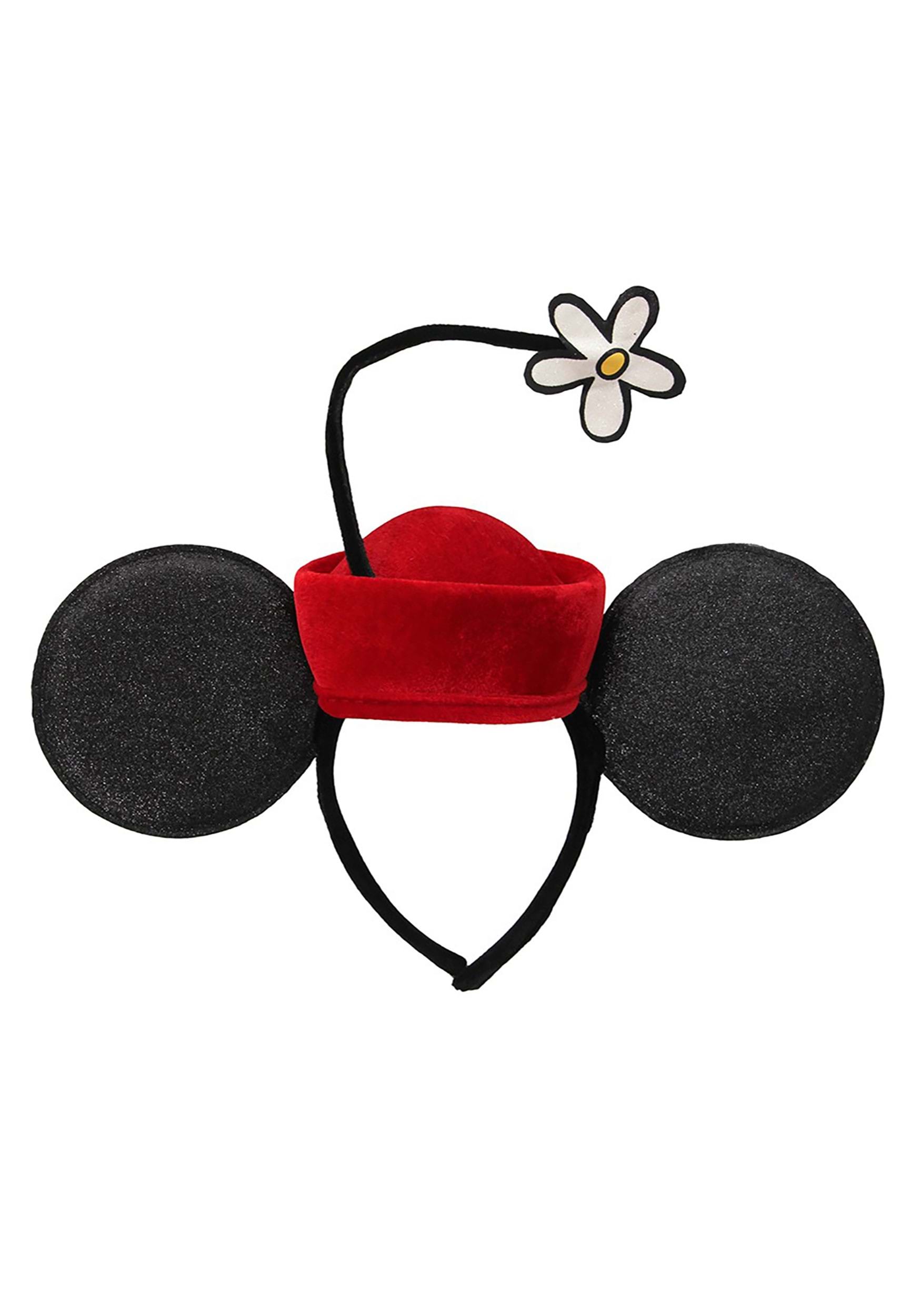 Minnie Mouse Disney Vintage Flower Costume Hat