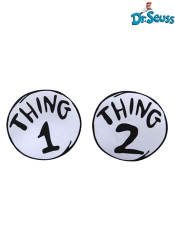 Thing 1 & 2 Large Patches Set The Cat in the Hat 1