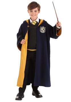 Vintage Kids Hogwarts Hufflepuff Robe alt3 update 1