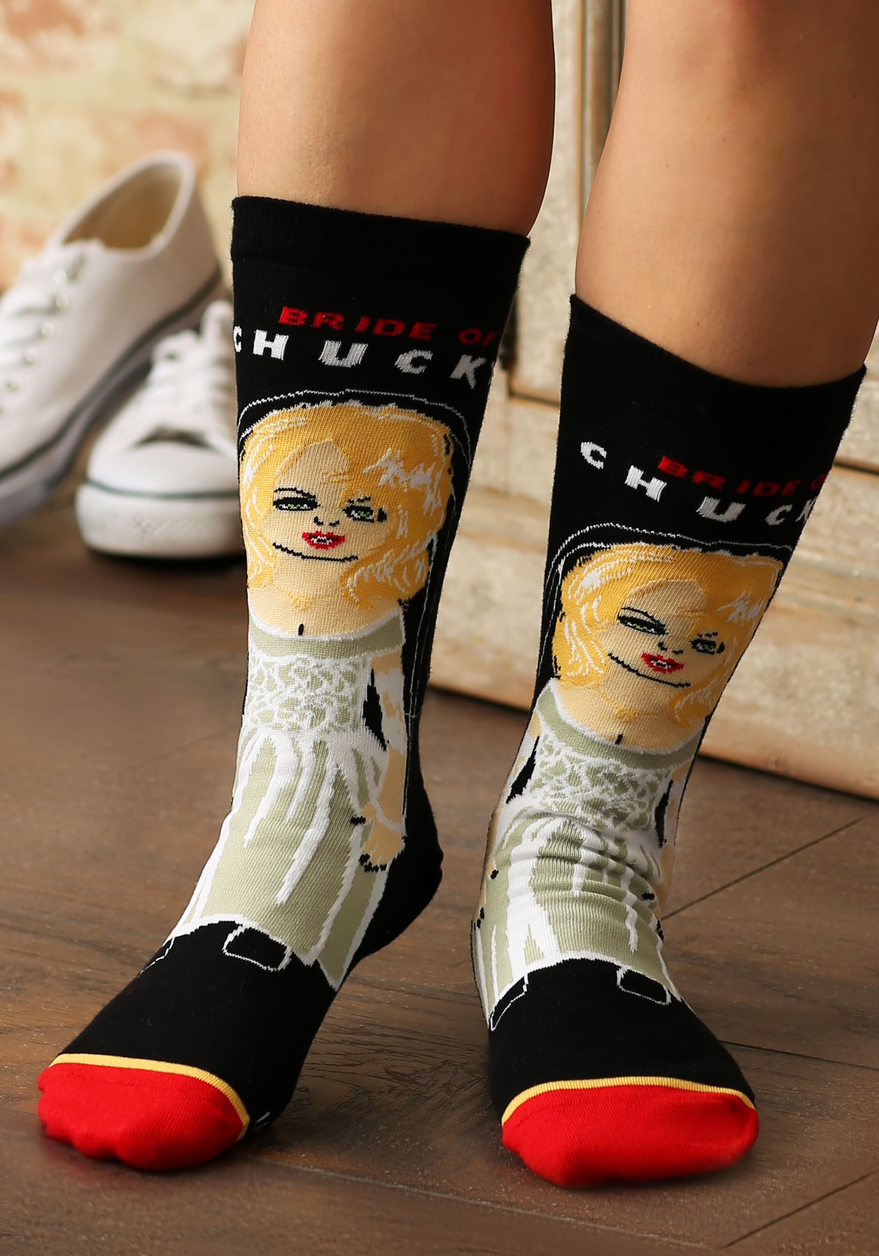 Womens Bride of Chucky Comfort Knit Cool Socks