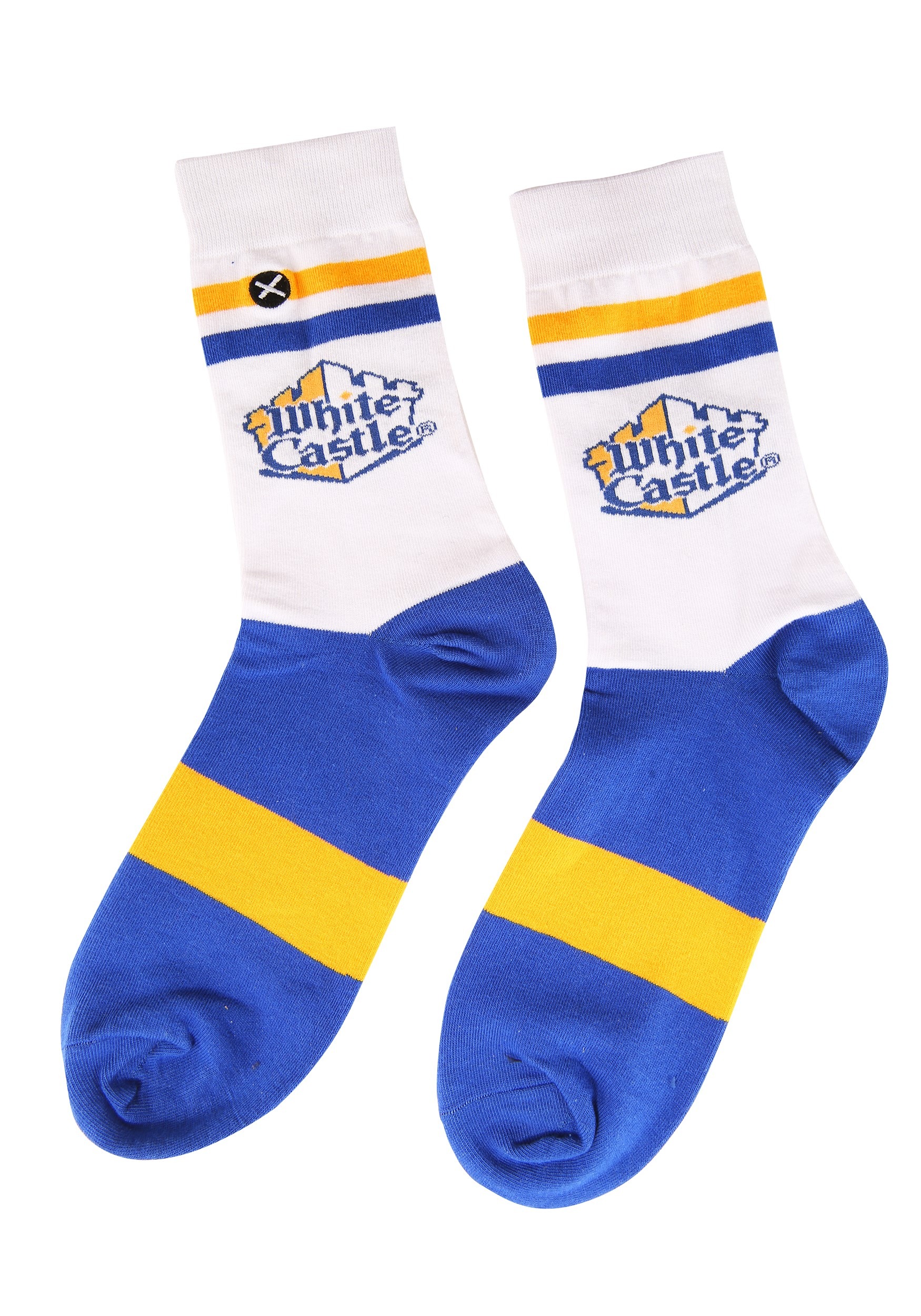 White Castle Retro Odd Sox Premium Knit Adult Socks