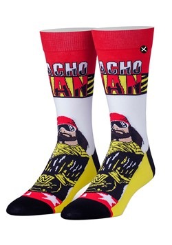 Odd Sox WWE King of the Ring Macho Man Premium Knit Socks