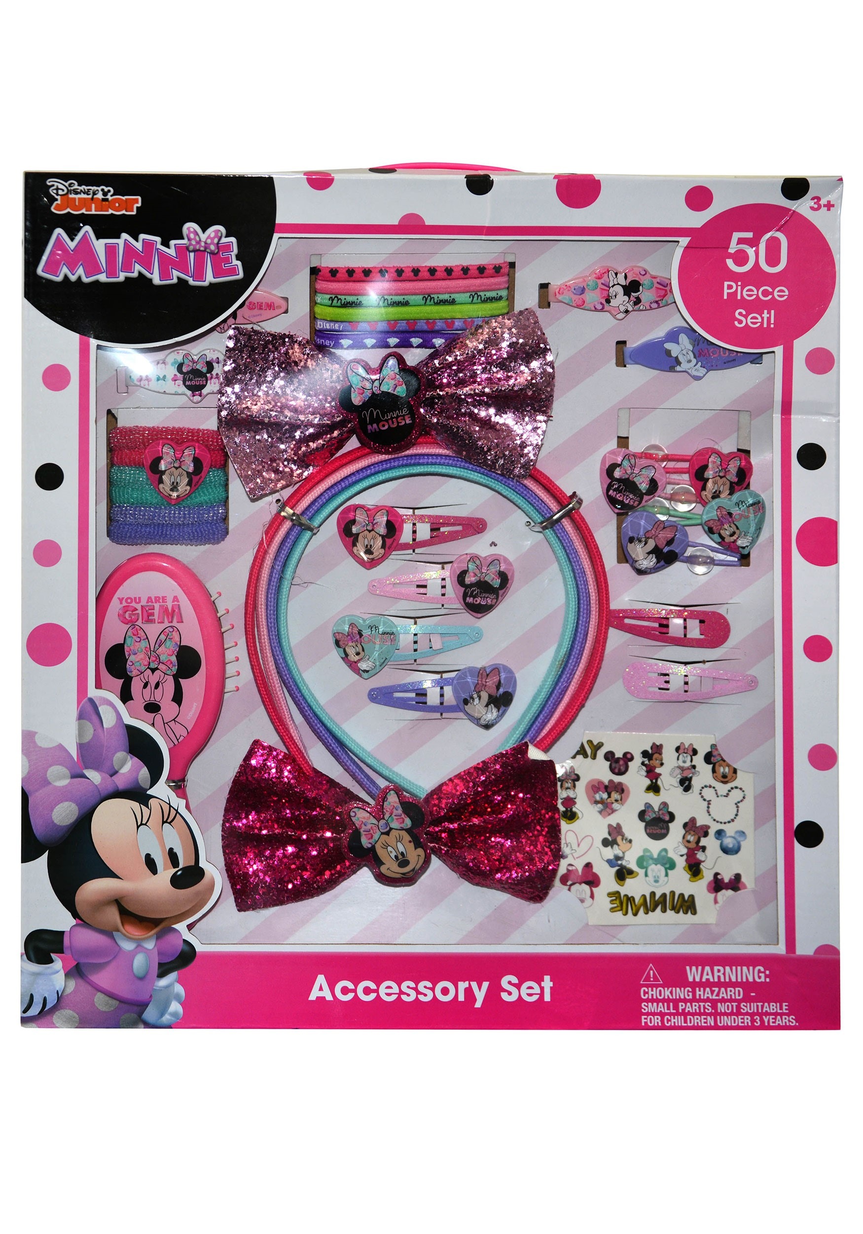 minnie mouse deluxe kitchen accessory set