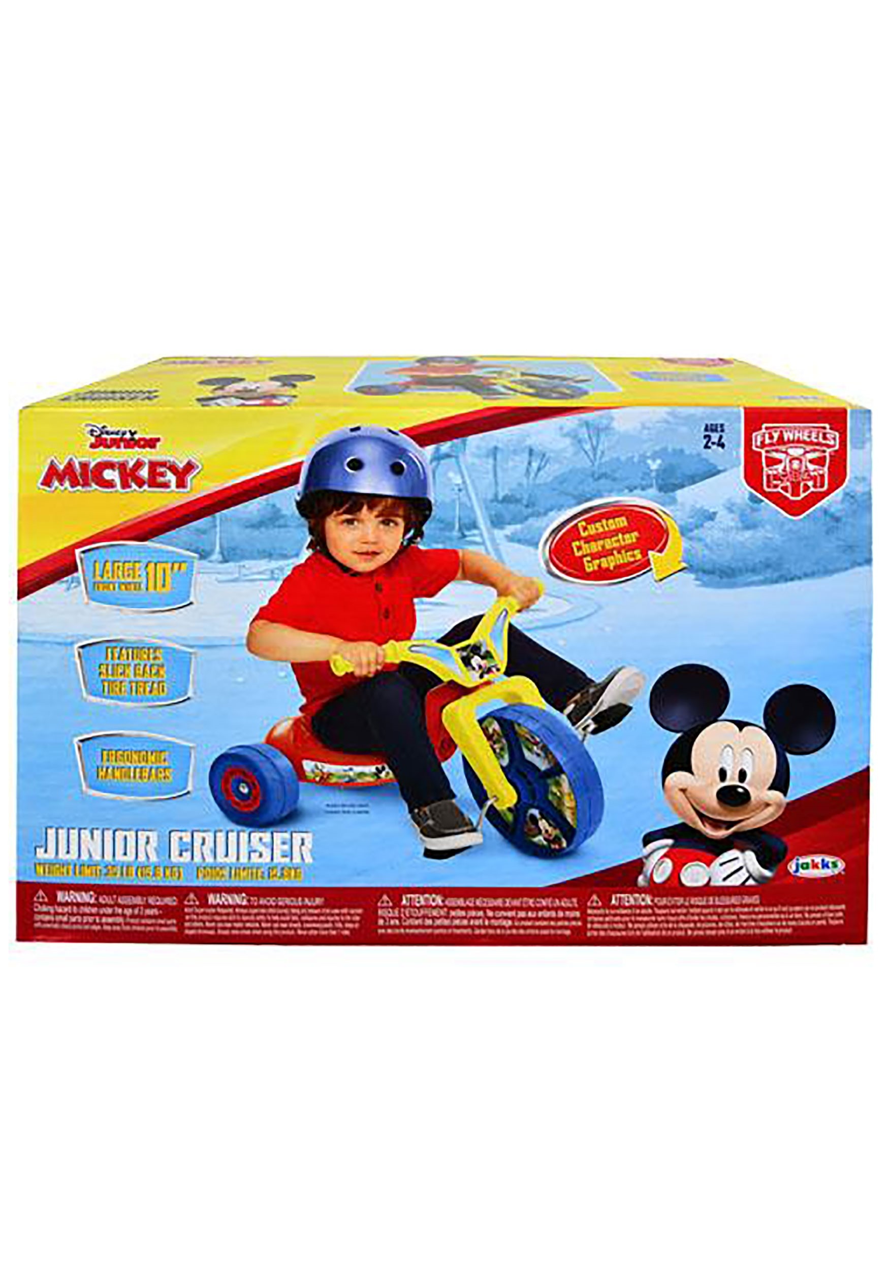 10 Inch Mickey Mouse Fly Wheel Junior Cruiser | Mickey Mouse Gifts