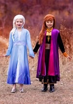 Deluxe Frozen 2 Girls Anna Costume