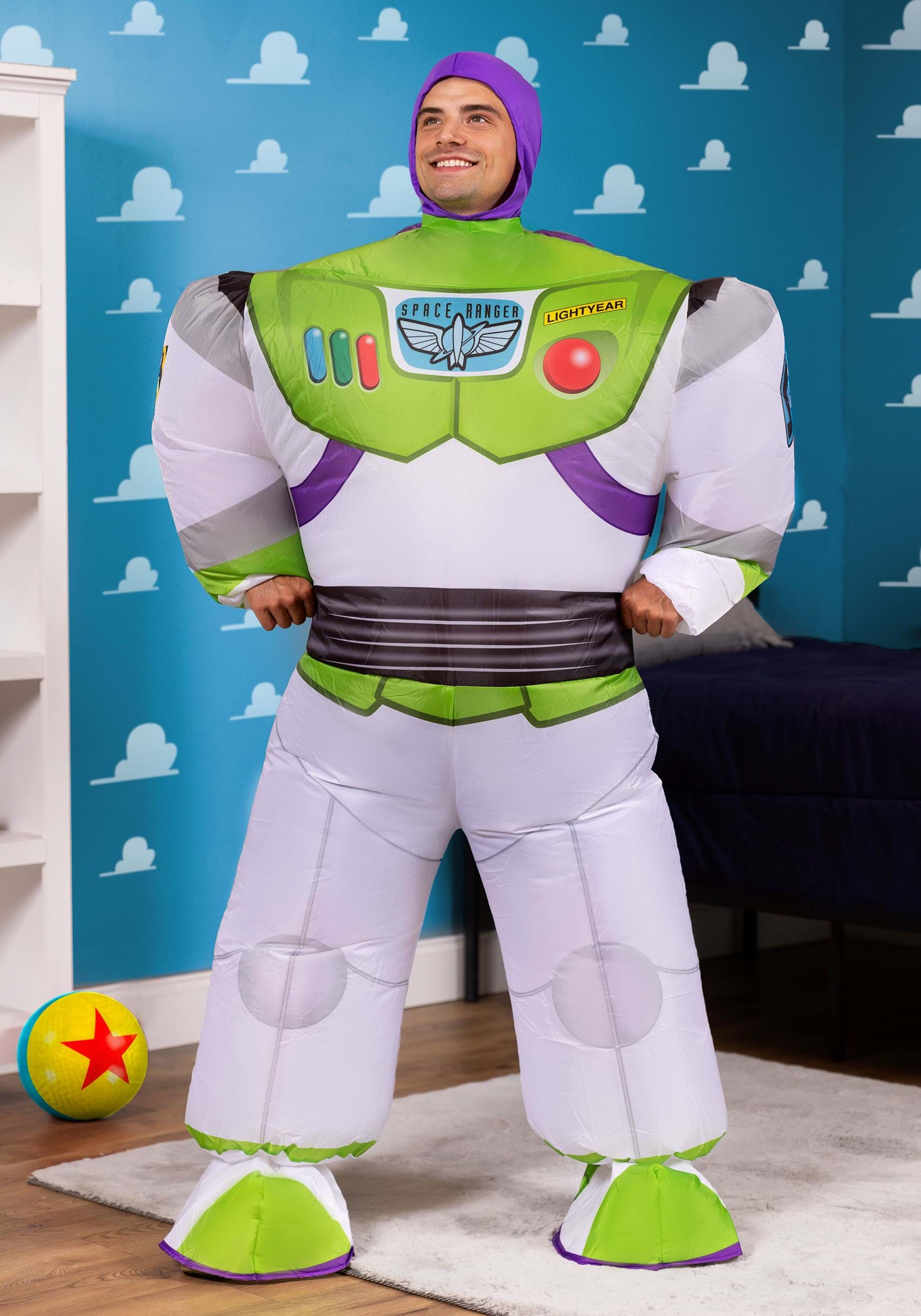 Buzz Lightyear Adult Costume, Toy Story Costumes