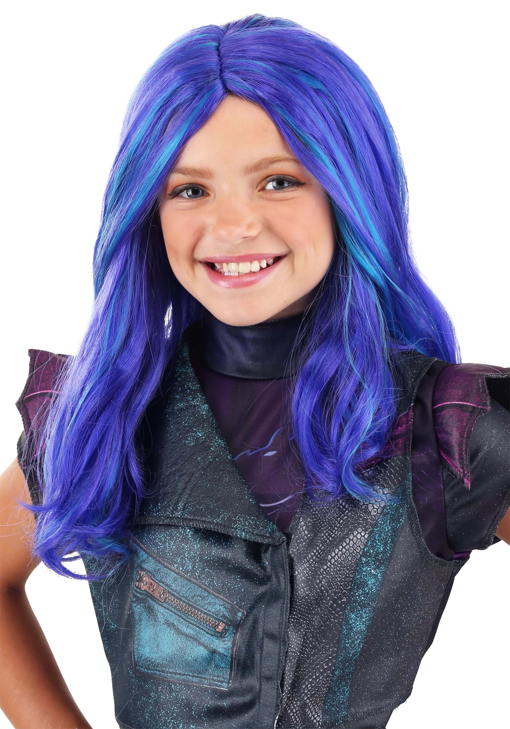 Mal Descendants 3 Girls Wig