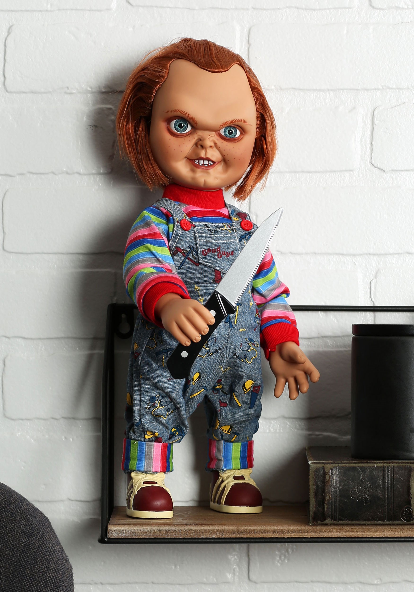 Childs Play Good Guy Sneering Talking Chucky Doll