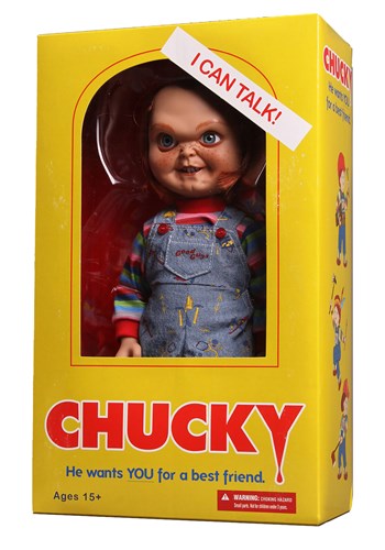 Child's Play Good Guy Sneering Talking Chucky Doll