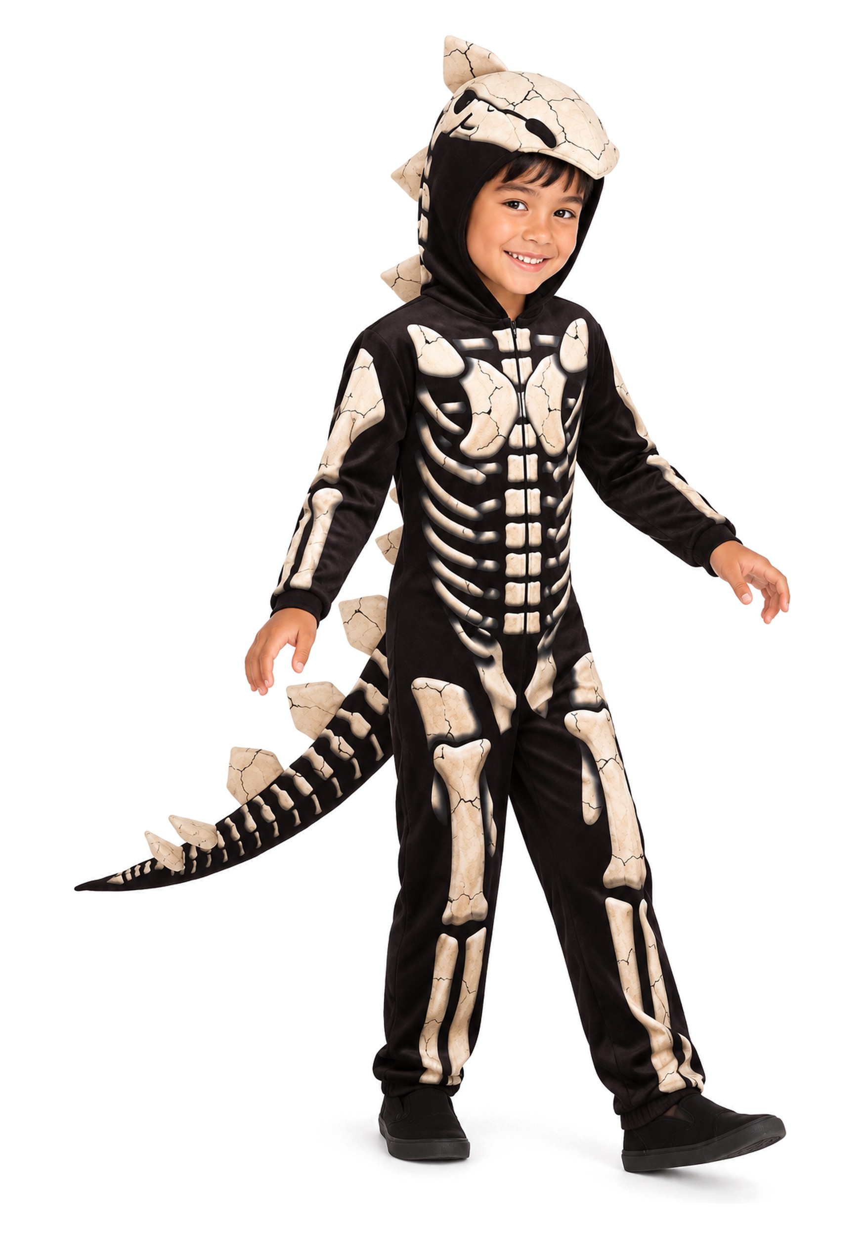 Child Stegosaurus Fossil Costume | Kids Dinosaur Costumes