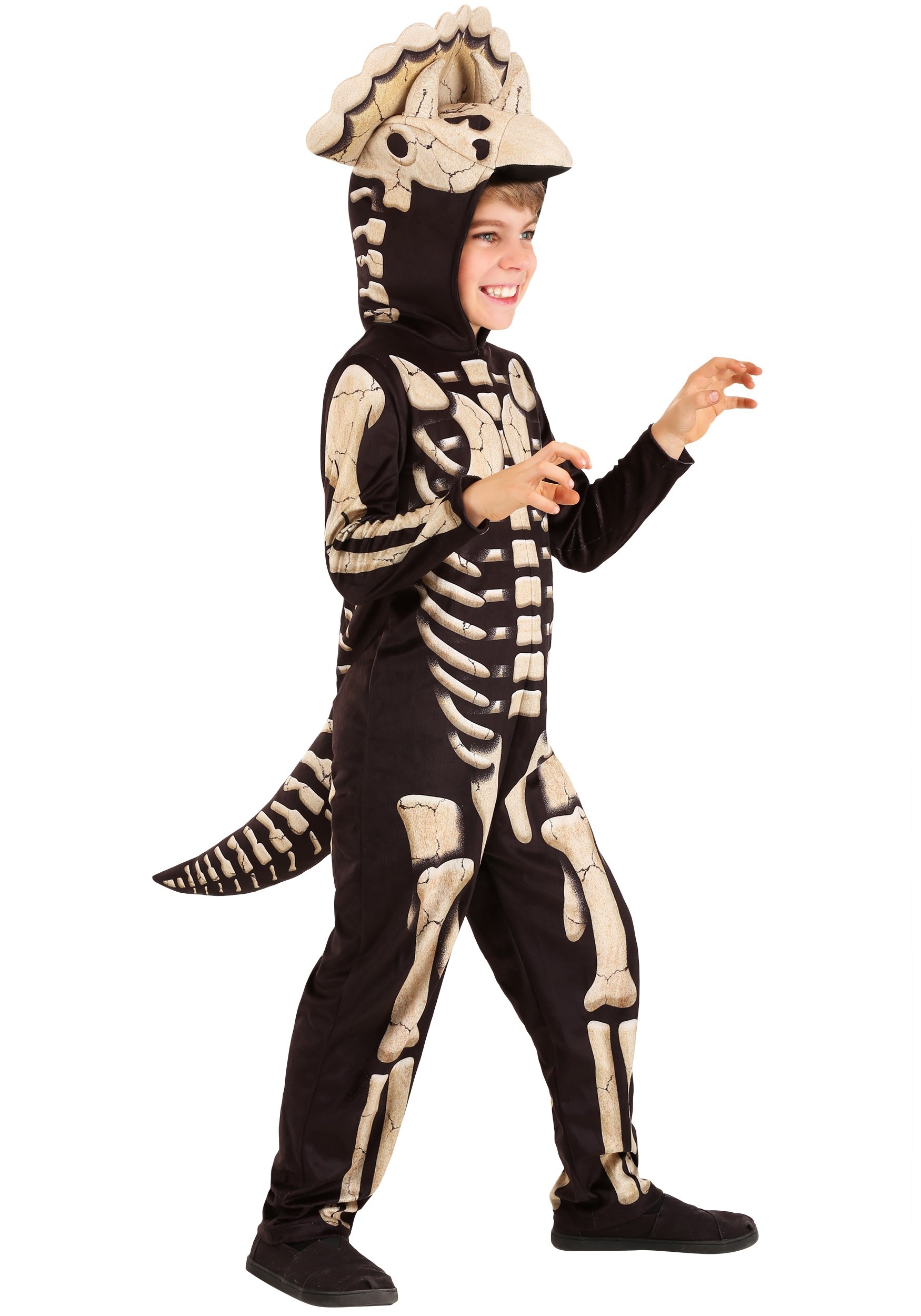 Kids Fossil Triceratops Costume