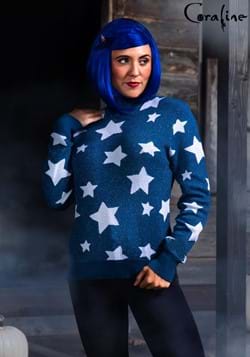 Adult Coraline Blue Star Sweater Costume-update