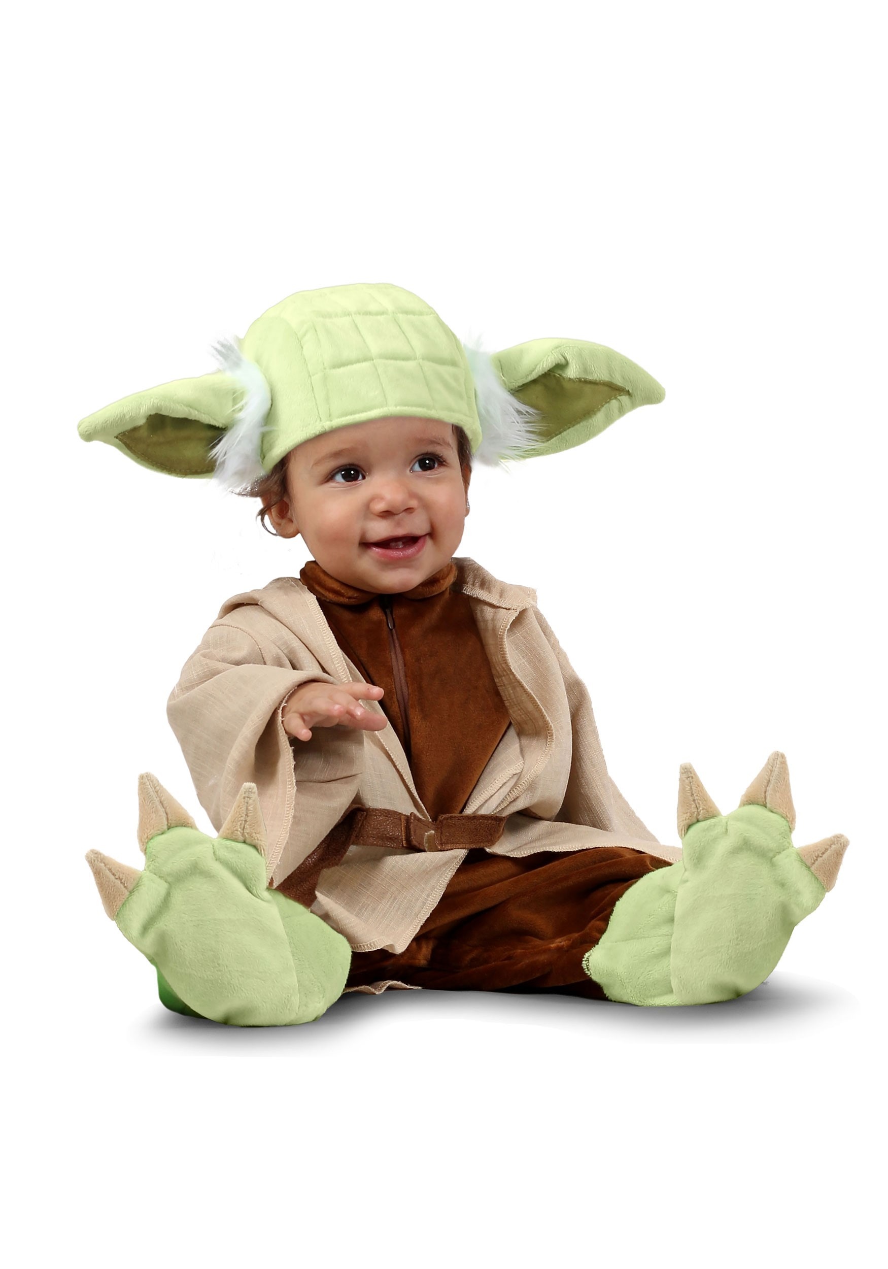 Photos - Fancy Dress Princess Paradise Star Wars Yoda Costume for Babies Brown/Green/Ye 