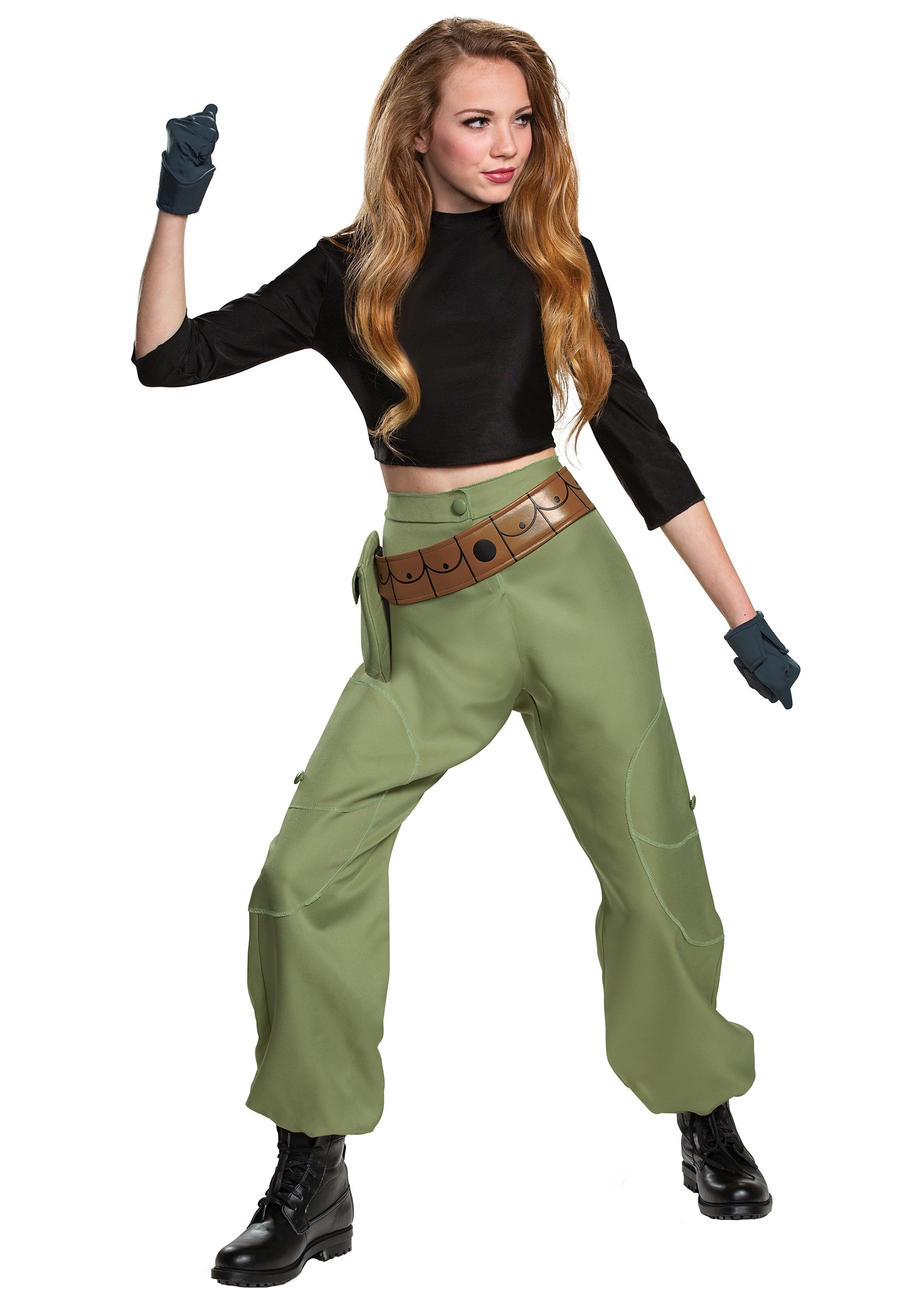 Kim Possible Animated Series Kim Possible Costume for Women