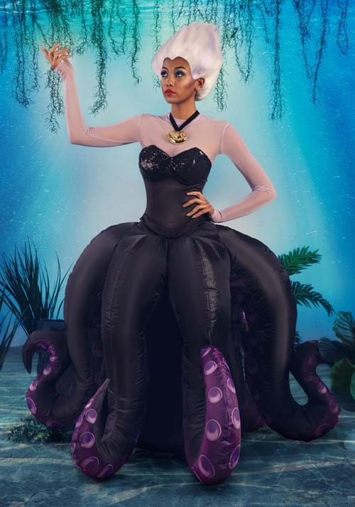 Disney Little Mermaid Womens Ursula Prestige Costume-2