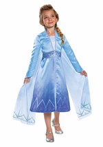 Frozen 2 Prestige Elsa Girls Costume