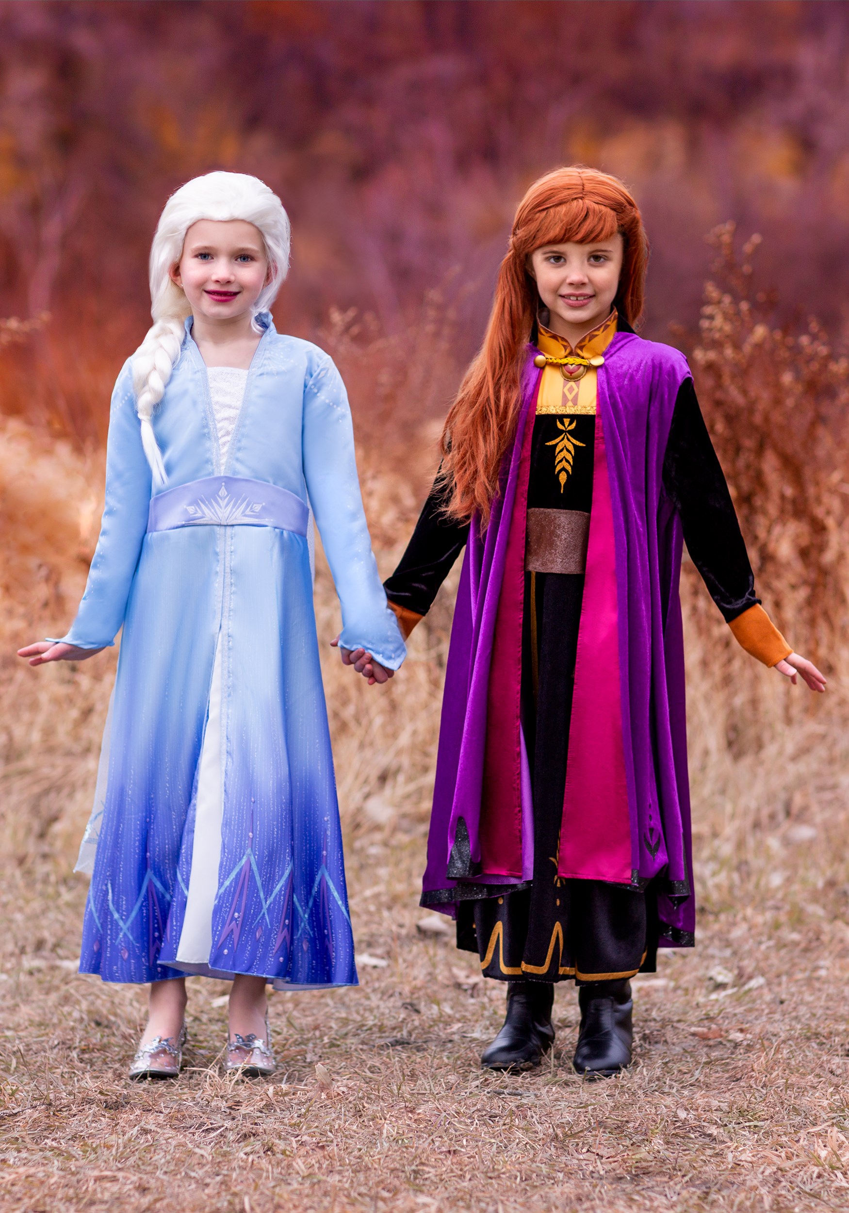 Anna Frozen 2 Wig For Girls , Wig Accessories For Kids