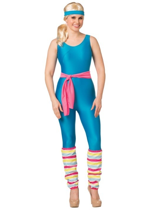 Barbie Costume Women's Exercise Barbie