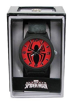 Spider Man Emblem Strap Watch for Men