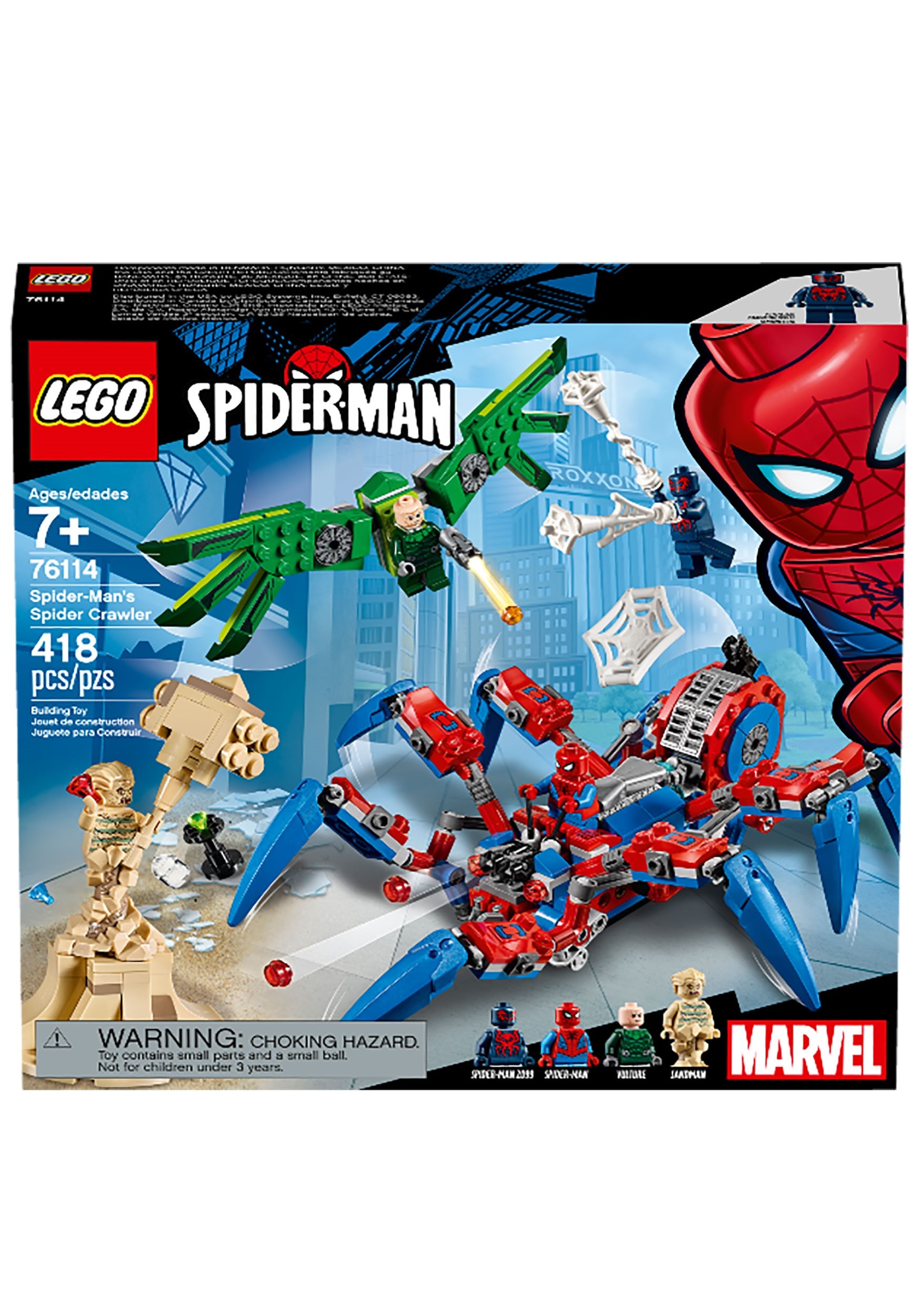 lego spider man sandman and vulture