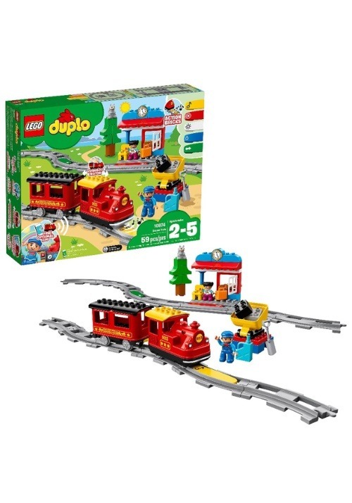 LEGO DUPLO Town Steam Train Building Set