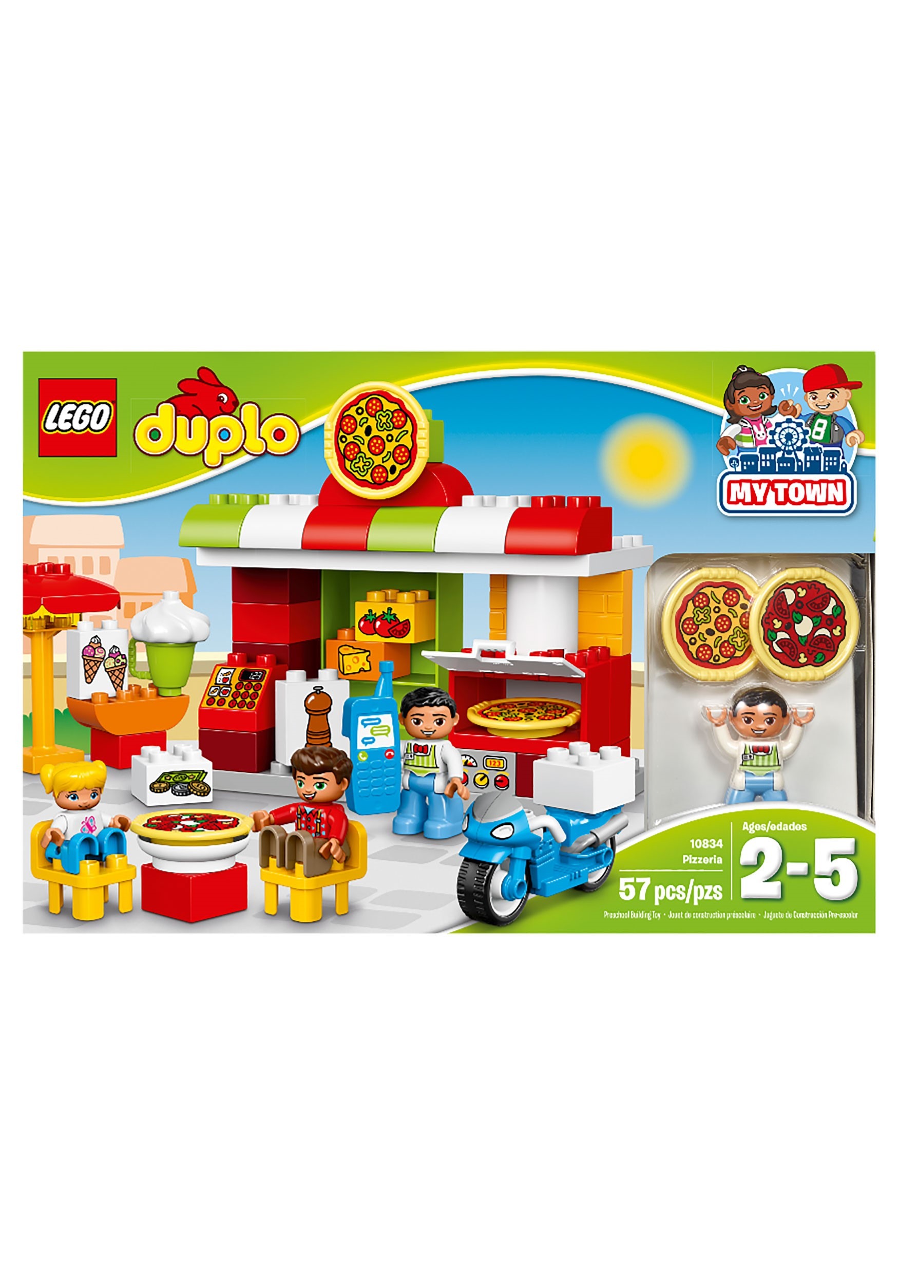 LEGO Duplo My Town Pizzeria 57Piece Set