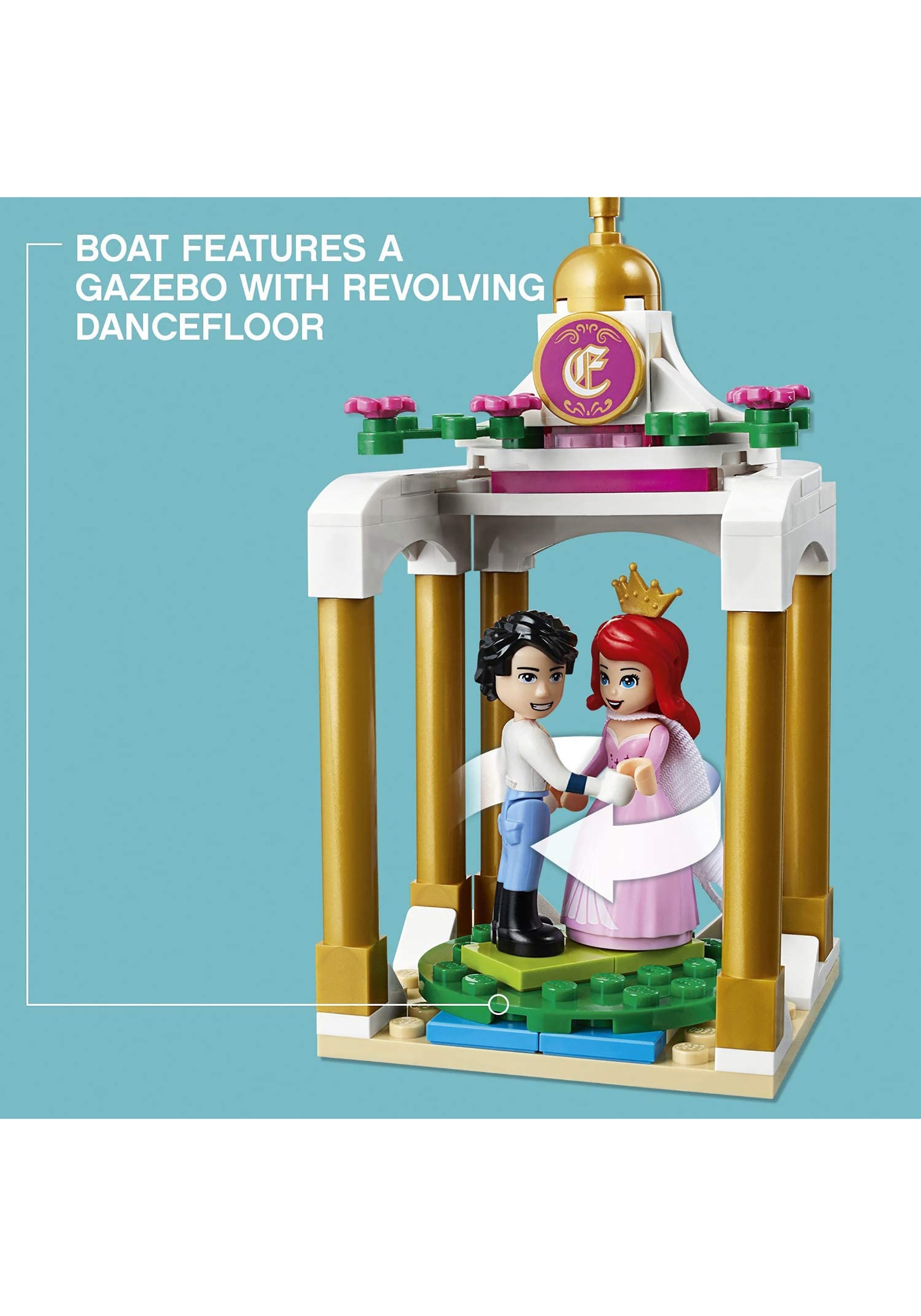 disney ariel's royal celebration boat