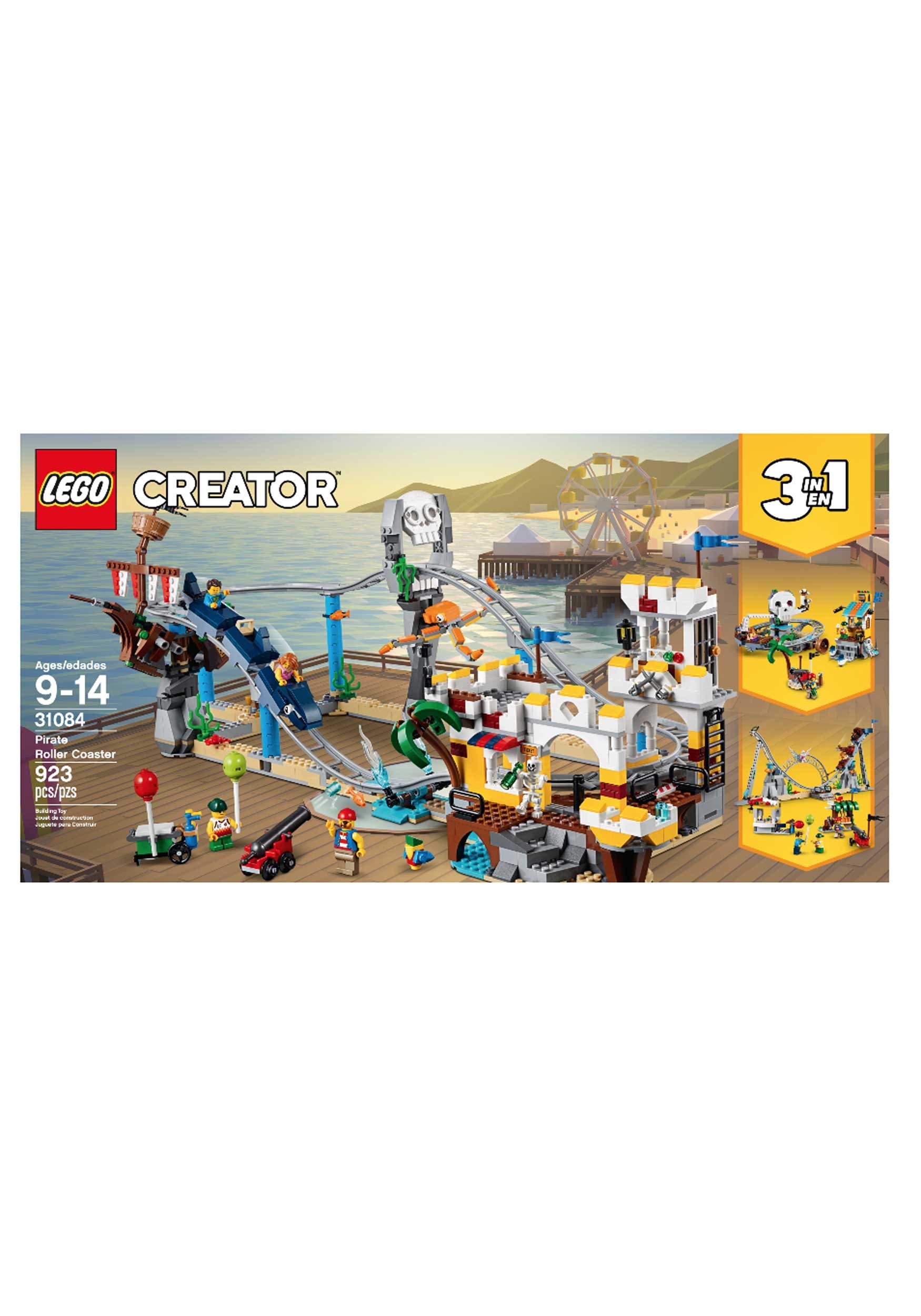 pirate roller coaster lego set