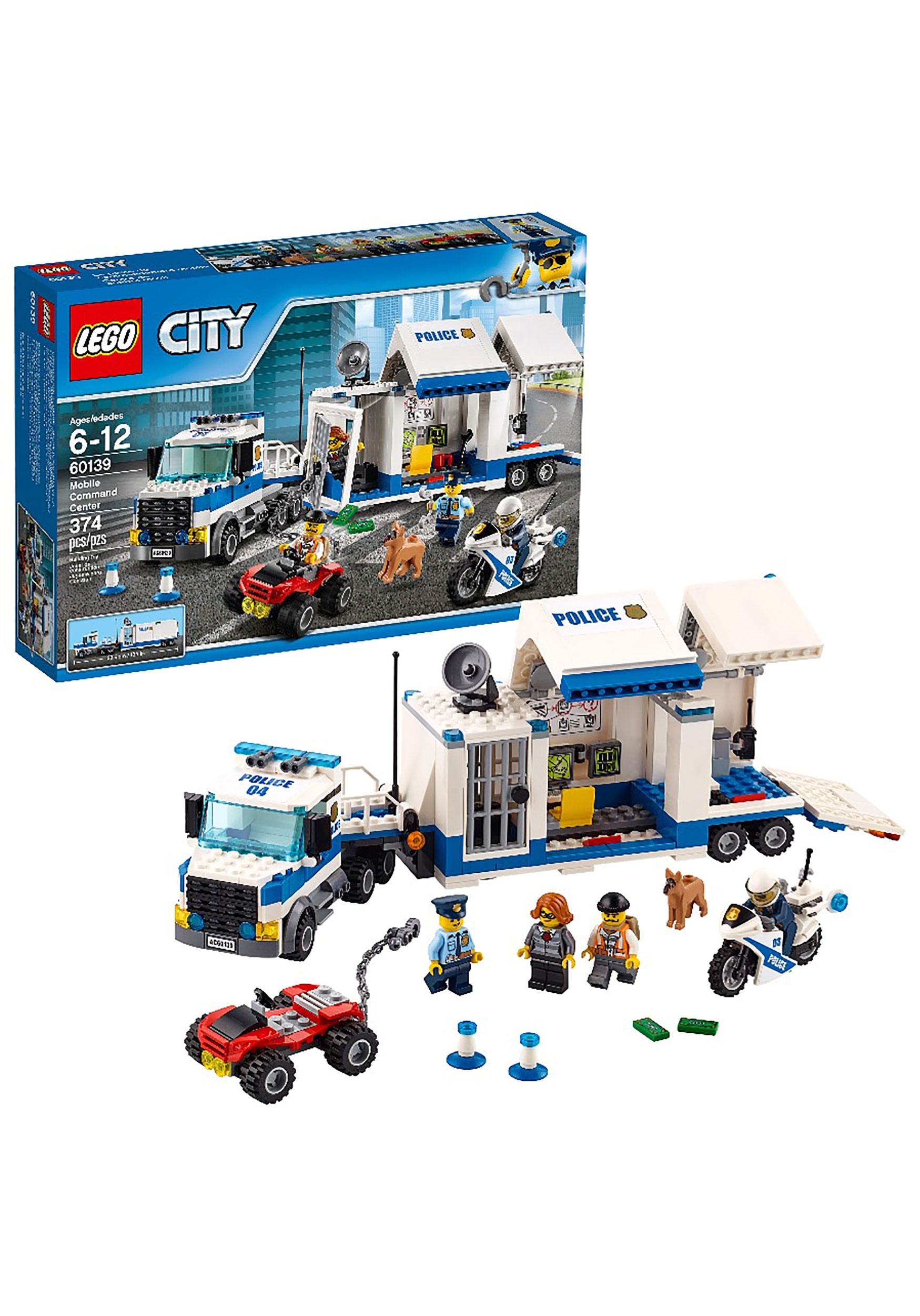 Police Mobile Command Center LEGO City Building Set