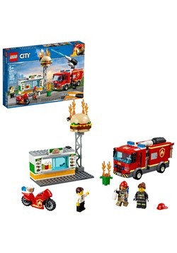 Burger Bar Fire Rescue LEGO City Set